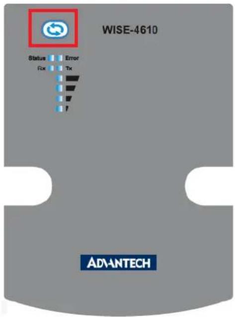 WISE-4610 Status Error Rx Tx ADVANTECH