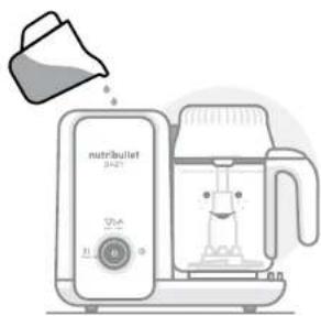 NUTRIBULLET Baby Steam + Blend - Initial cleaning cycle. - 2