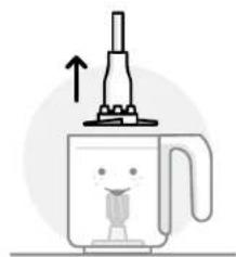 NUTRIBULLET Baby Steam + Blend - Initial cleaning cycle. - 4