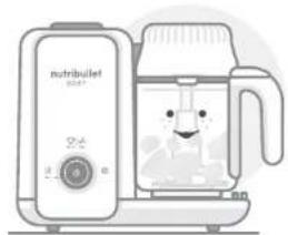 NUTRIBULLET Baby Steam + Blend - STEAM + BLEND SETTING: - 2