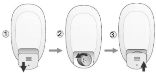 Rinnai RPC41MCWF - FITTING BATTERIES - 1