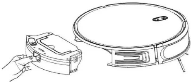 Kogan KAVACRBL14W - Removing the 2-in-1 Dustbin/ Water Tank - 2
