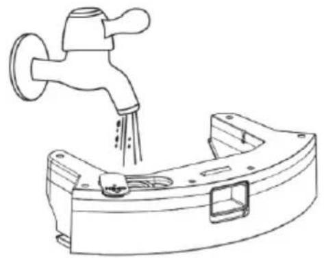 Kogan KAVACRBL14W - Install 2-in-1 Dustbin/ Water tank - 2