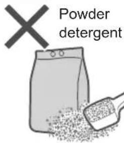 Powder detergent