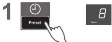 1 Preset 8 hours