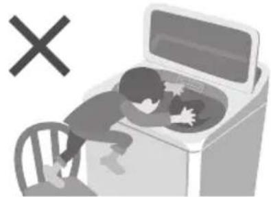 PANASONIC NA-FD165V3 - Children must not use it alone. - 1
