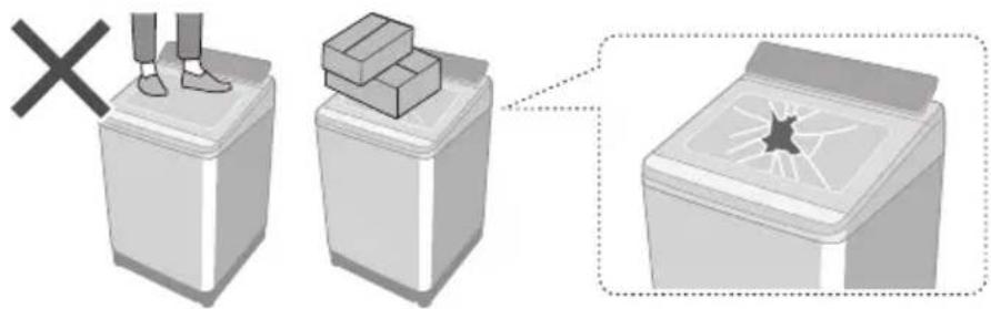 PANASONIC NA-FD165V3 - May cause injury. - 2