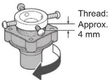 Thread: Approx. 4 mm