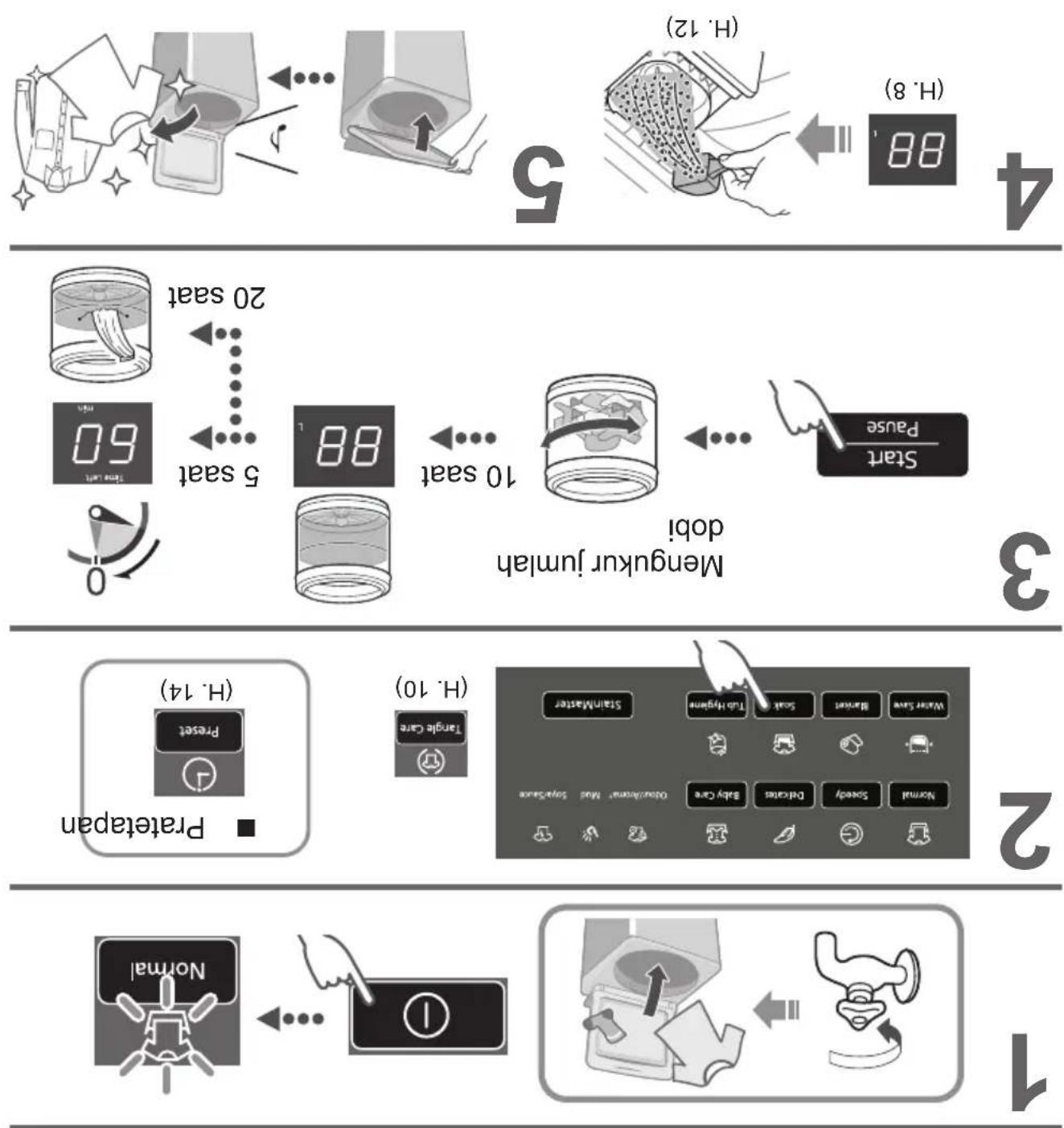 PANASONIC NA-FD175X3 - Fungsi Menyenganqkan - 26