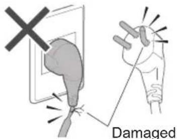 Damaged