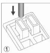 AOPEN DEX5750-W - Pin definition of Extend power switch and wire specification - 2
