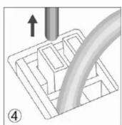 AOPEN DEX5750-W - Pin definition of Extend power switch and wire specification - 5