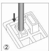 AOPEN DEX5750-W - Pin definition of Extend power switch and wire specification - 3