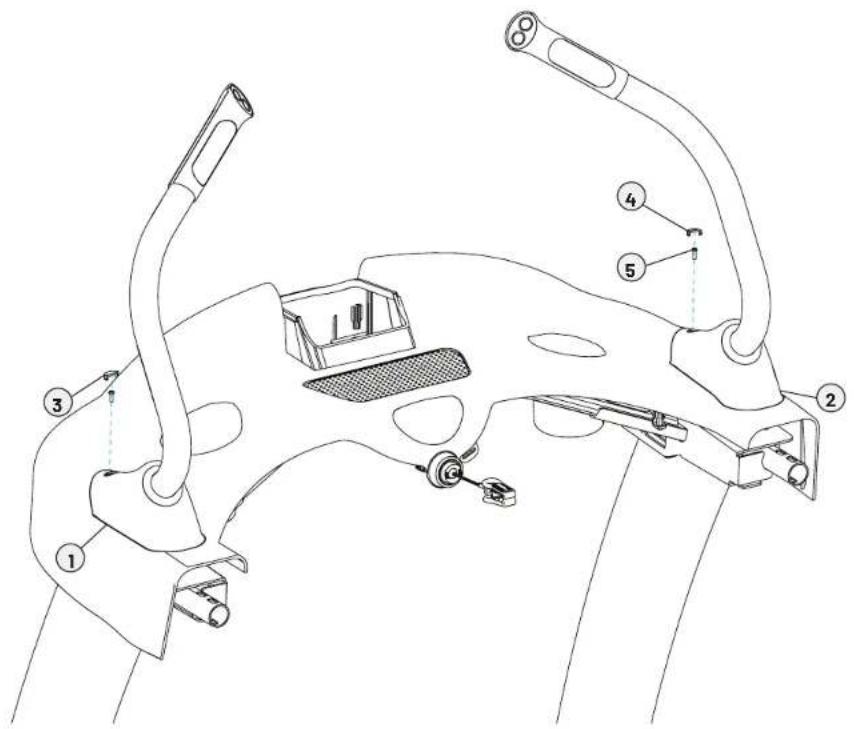 Technical diagram of a vehicle intake manifold with numbered parts for identification
