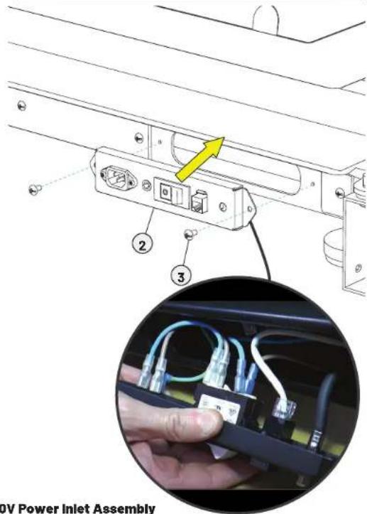 2 3 OV Power Inlet Assembly