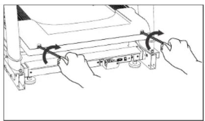 True Alpine Runner - To tension the running belt: - 2
