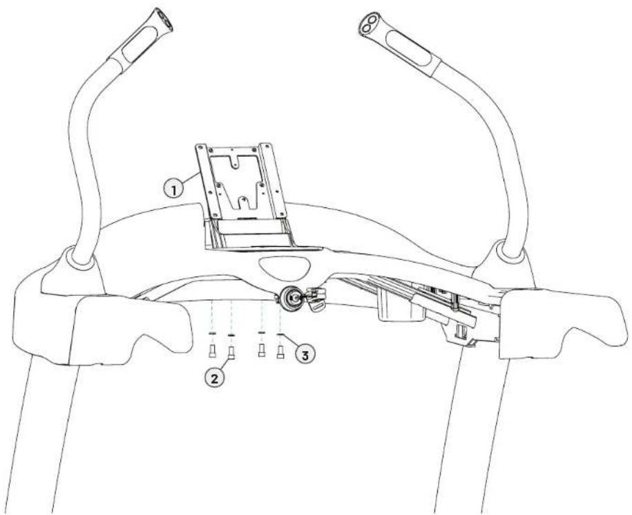 Technical diagram of a bicycle seat assembly with numbered components and labeled parts