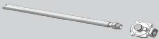 Artusi ABBQ2MB - Gas extension connection - 2