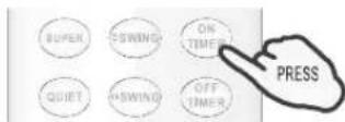 HISENSE AUF140UR4RMPA1 - ◆ How to set ON TIMER ? - 4