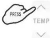HISENSE AUF140UR4RMPA1 - Press ∧ and ∨ buttons. - 1