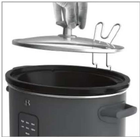 Beautiful 4qt Programmable Slow Cooker - WARM - 3