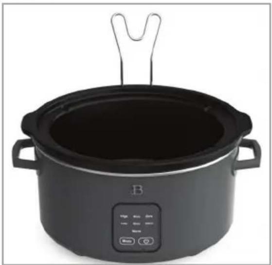 Beautiful 4qt Programmable Slow Cooker - WARM - 2