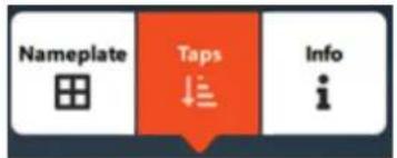 Nameplate Taps Info i