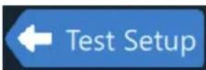 Megger TAU3 - Save, Print, Export, Retest, Home, Quick Test Setup - 4