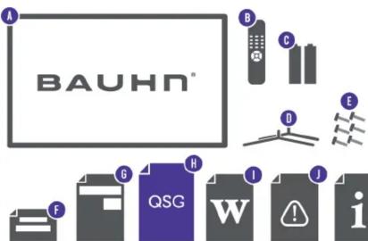 BAUHN® A B C D E F G H QSG W I J i