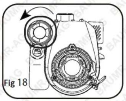 Baumr-AG 730EX - NOTE: Do not use pressurized air or solvents to clean the filter. Pressurized air can damage the filter, and solvents will dissolve the filter. - 1