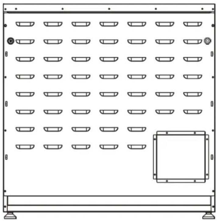 Magic Chef MCSPE30SL - RUBBER PAD INSTALL ON BACK PANEL - 3