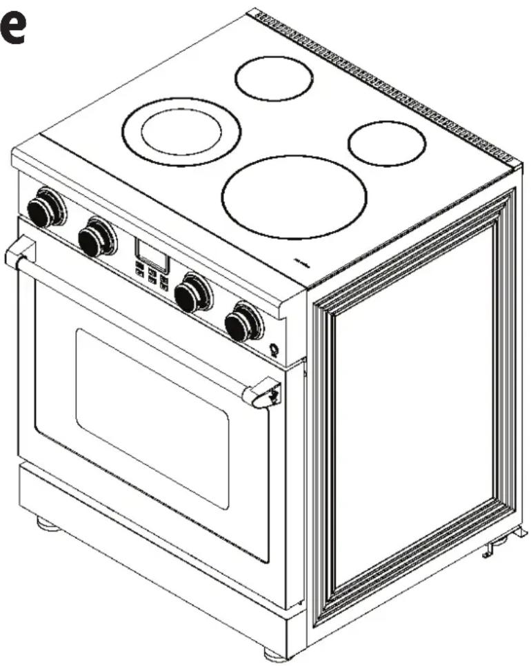Magic Chef MCSPE30SL - 30-Inch Freestanding Electric Range - 1