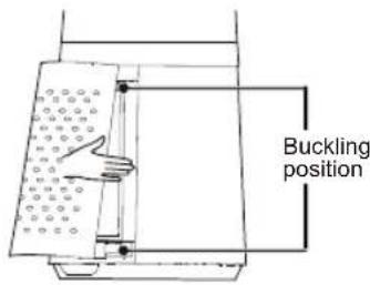 Buckling position