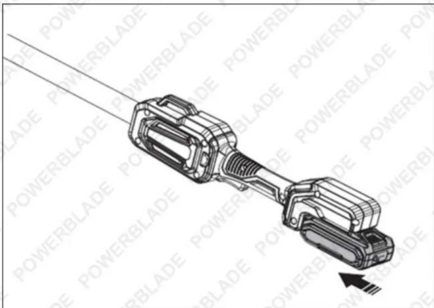 Powerblade SW7 - WARNING: Only use authorised lithium-ion batteries. - 1