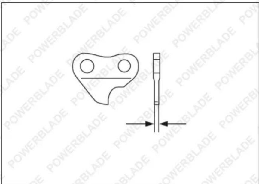 Powerblade SW7 - To Sharpen the Saw Chain - 6