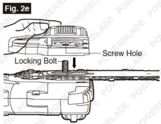 Fig. 2e Screw Hole Locking Bolt