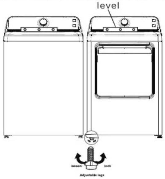 KENMORE 79162 - Level the Dryer - 1