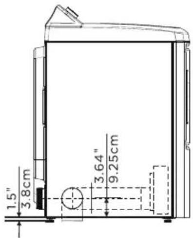KENMORE 79162 - Dimensions for installation - 5