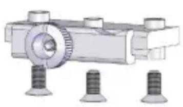 MEPROLIGHT MEPRO 21 - Attaching the sight to its adapter - 1
