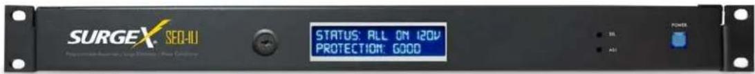 SURGEX SEQ-HJ PROTECTION: 120V PROTECTION: GOOD