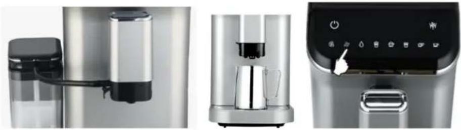 Heinner HEMA-D20DGREY - Manual froth - 1