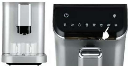 Heinner HEMA-D20DGREY - Hosszú espresso készítése - 1