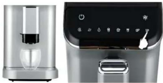 Heinner HEMA-D20DGREY - Rövid espresso készítése - 1