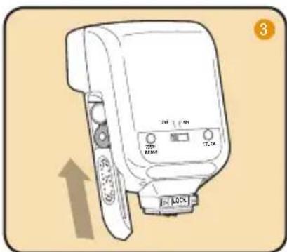 Bolt VS-260F - To install batteries, make sure the VS-260F is turned off and follow these steps: - 3
