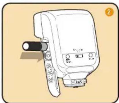 Bolt VS-260F - To install batteries, make sure the VS-260F is turned off and follow these steps: - 2
