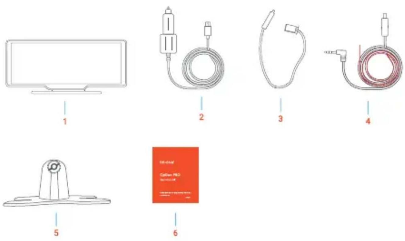 Rexing CPDuo Pro - What's in the box? - 1