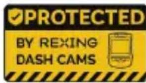 PROTECTED BY REXING DASH CAMS