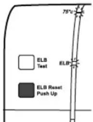 75°C ELB Test ELB ELB Reset Push Up