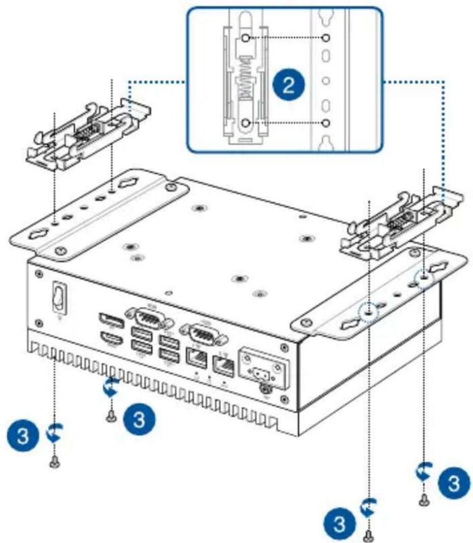 Diagram of an electronic device showing labeled ports and connectors with numbered annotations indicating specific components.