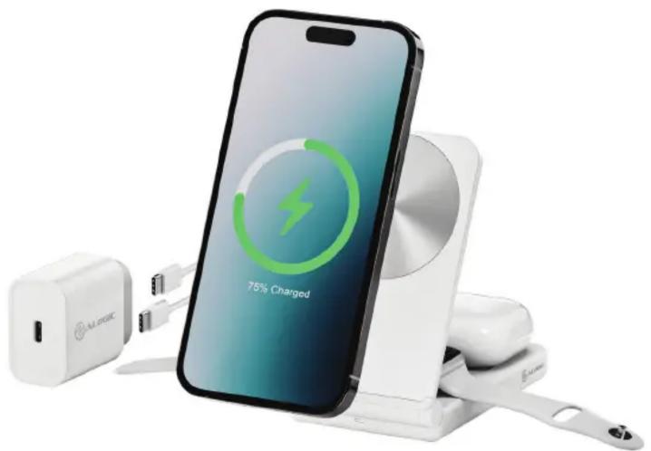 Alogic Lift L10KPBWH - Lift 10,000mAh Power Bank with 4-in-1 Wireless Charger - 8